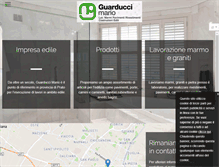 Tablet Screenshot of guarduccimario.com